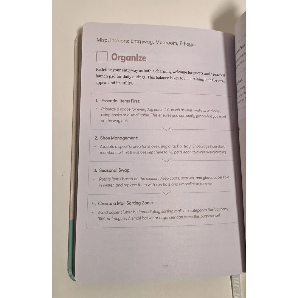 Habit Nest Home Organization Transformation Journal Volume 1 Journal